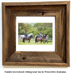 family horseback riding near me in Trussville, Alabama